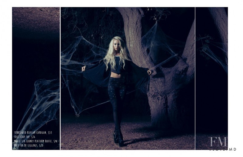 Bryana Holly featured in  the Zooshoo (RETAILER) lookbook for Fall 2013