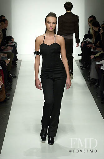 Ljupka Gojic featured in  the Joseph fashion show for Autumn/Winter 2001