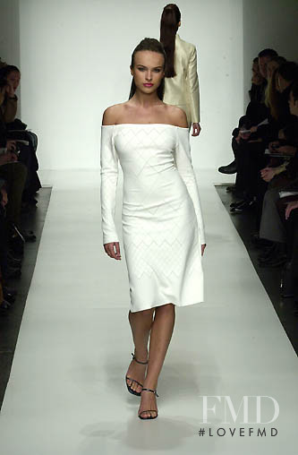 Ljupka Gojic featured in  the Joseph fashion show for Autumn/Winter 2001