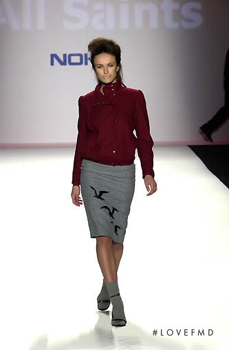 Ljupka Gojic featured in  the Gen Art fashion show for Autumn/Winter 2001