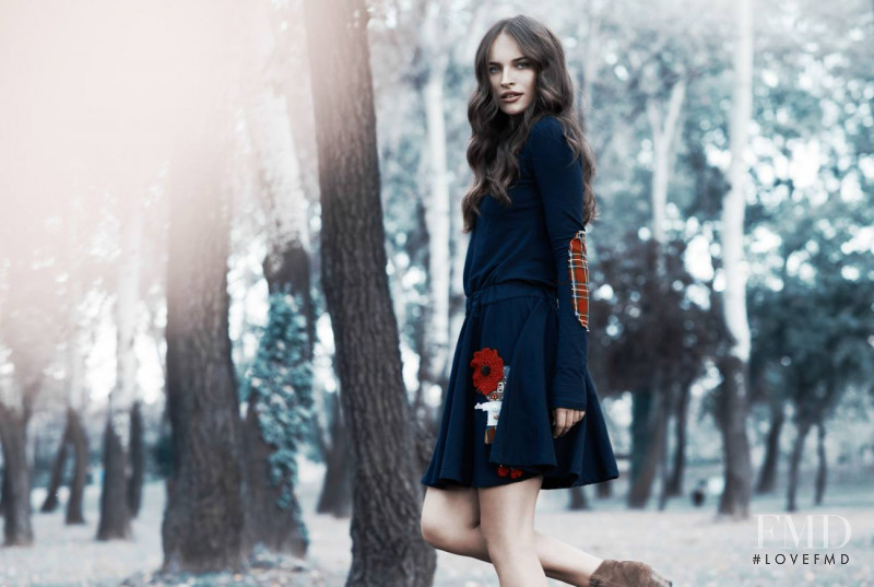 Ljupka Gojic featured in  the Jolie Petite advertisement for Autumn/Winter 2013