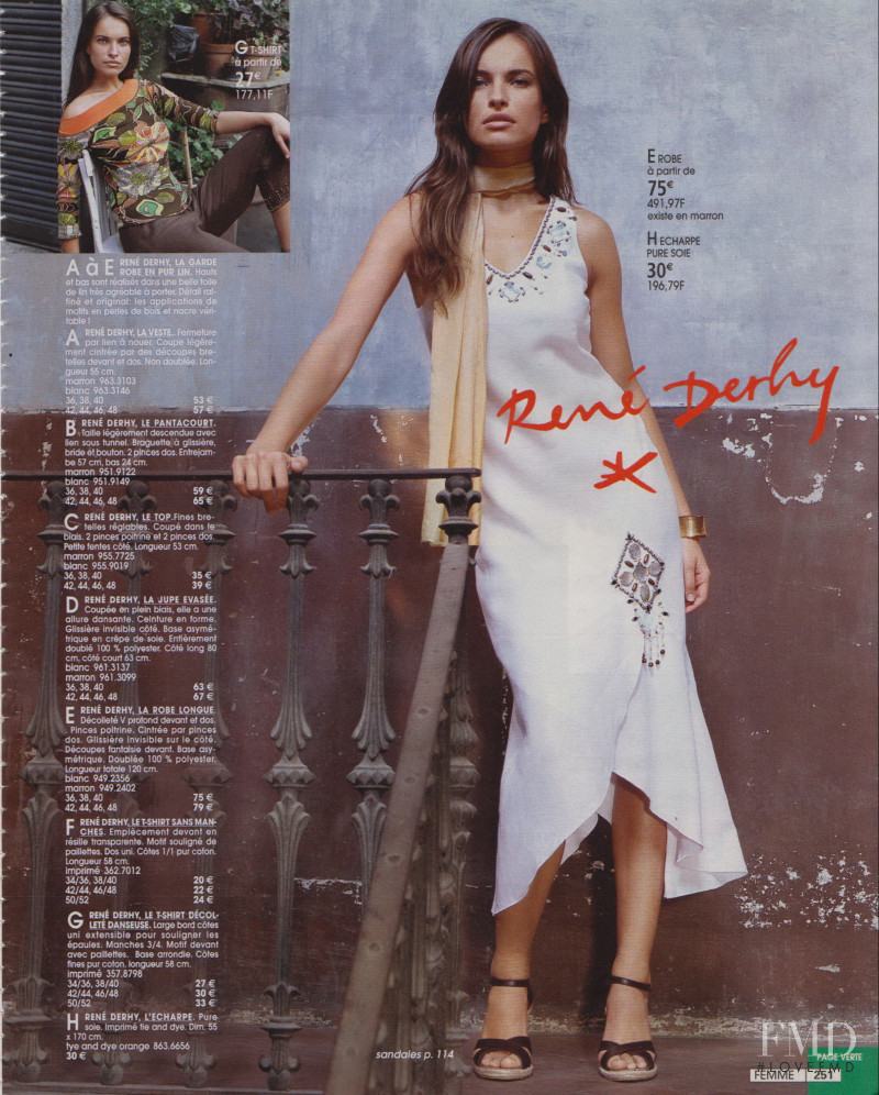 Ljupka Gojic featured in  the La Redoute catalogue for Spring/Summer 2006