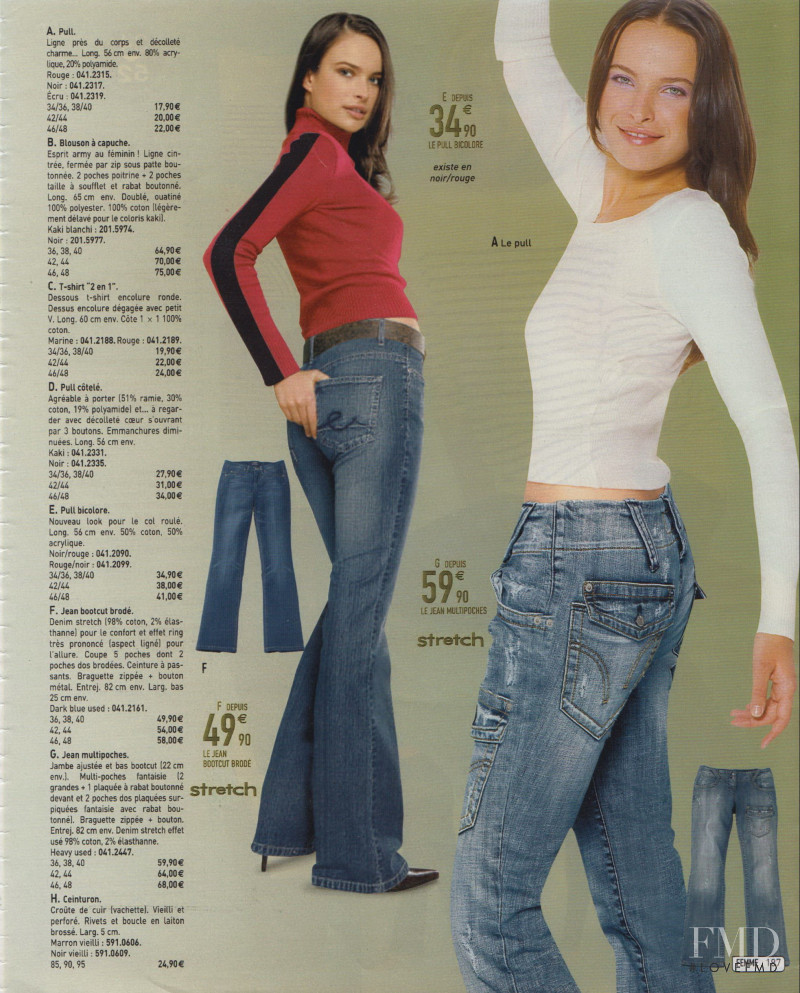 Ljupka Gojic featured in  the La Redoute catalogue for Spring/Summer 2006