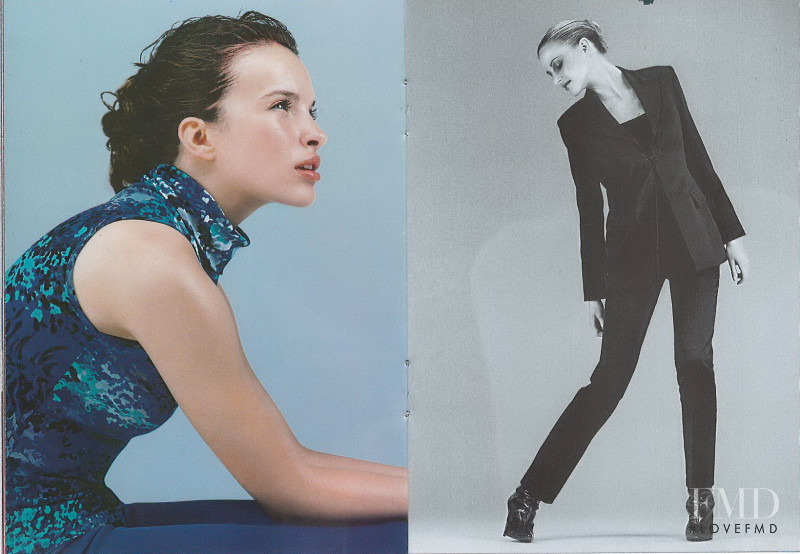 Ljupka Gojic featured in  the Morgan advertisement for Autumn/Winter 1997