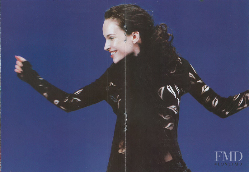 Ljupka Gojic featured in  the Morgan advertisement for Autumn/Winter 1997