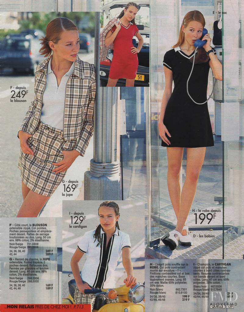Ljupka Gojic featured in  the Otto catalogue for Spring/Summer 1997