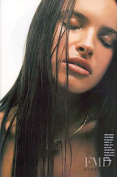 Ljupka Gojic featured in  the Mango lookbook for Spring 2000