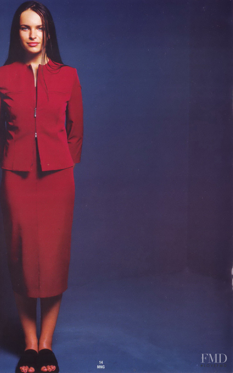 Ljupka Gojic featured in  the Mango lookbook for Spring 2000