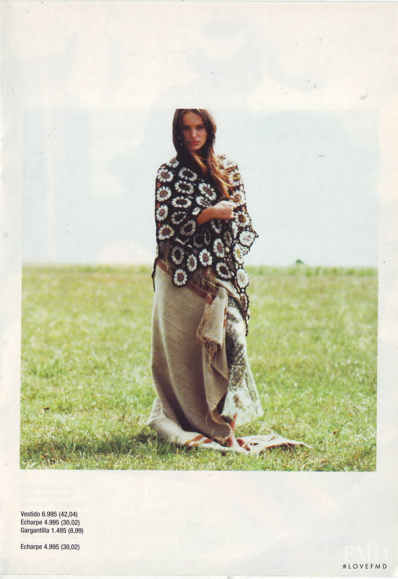 Ljupka Gojic featured in  the Mango lookbook for Spring 2000