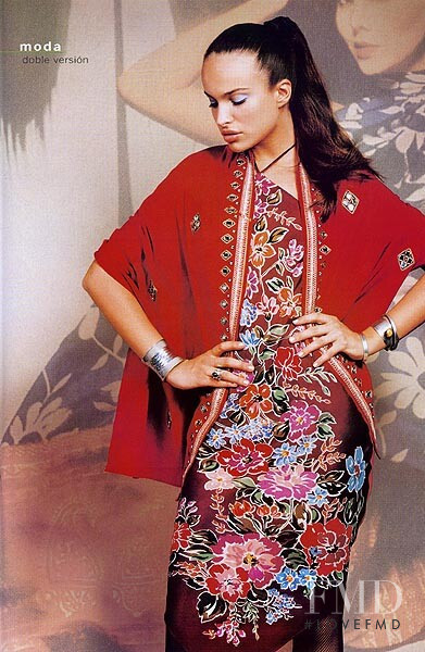 Ljupka Gojic featured in  the Mango lookbook for Summer 2000