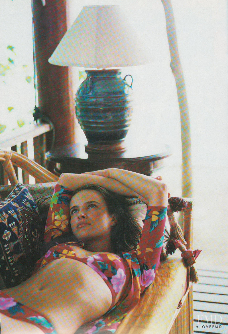 Ljupka Gojic featured in  the Mango lookbook for Summer 2000