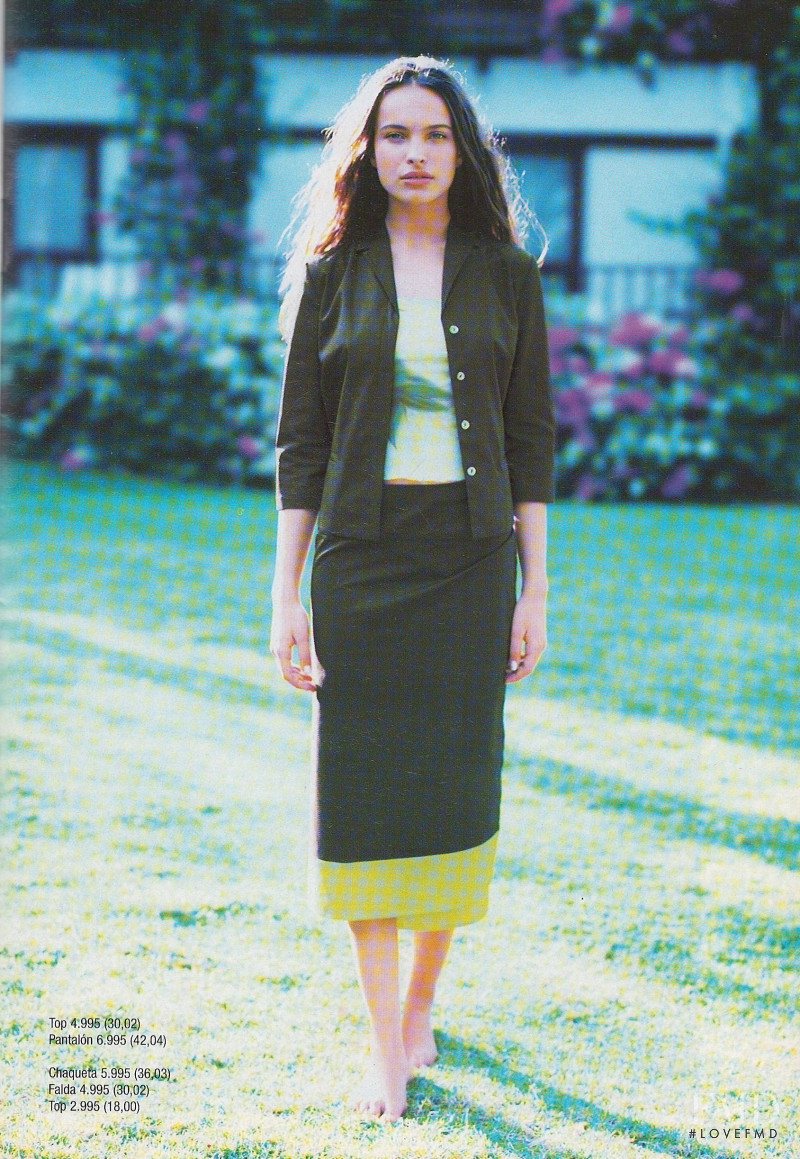 Ljupka Gojic featured in  the Mango lookbook for Summer 2000