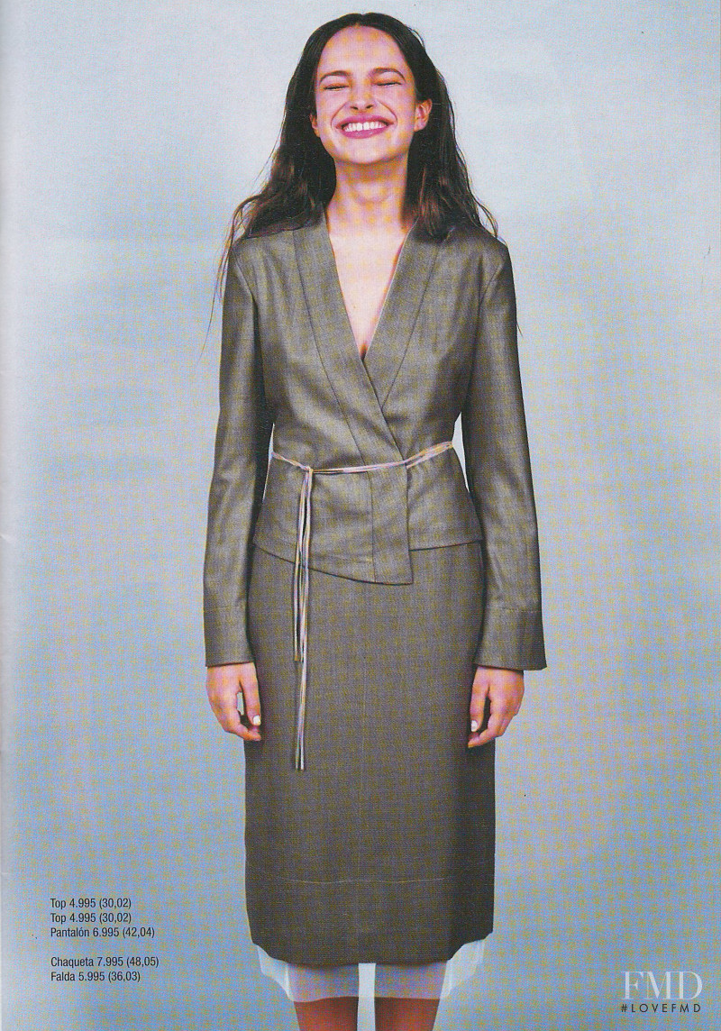 Ljupka Gojic featured in  the Mango lookbook for Summer 2000