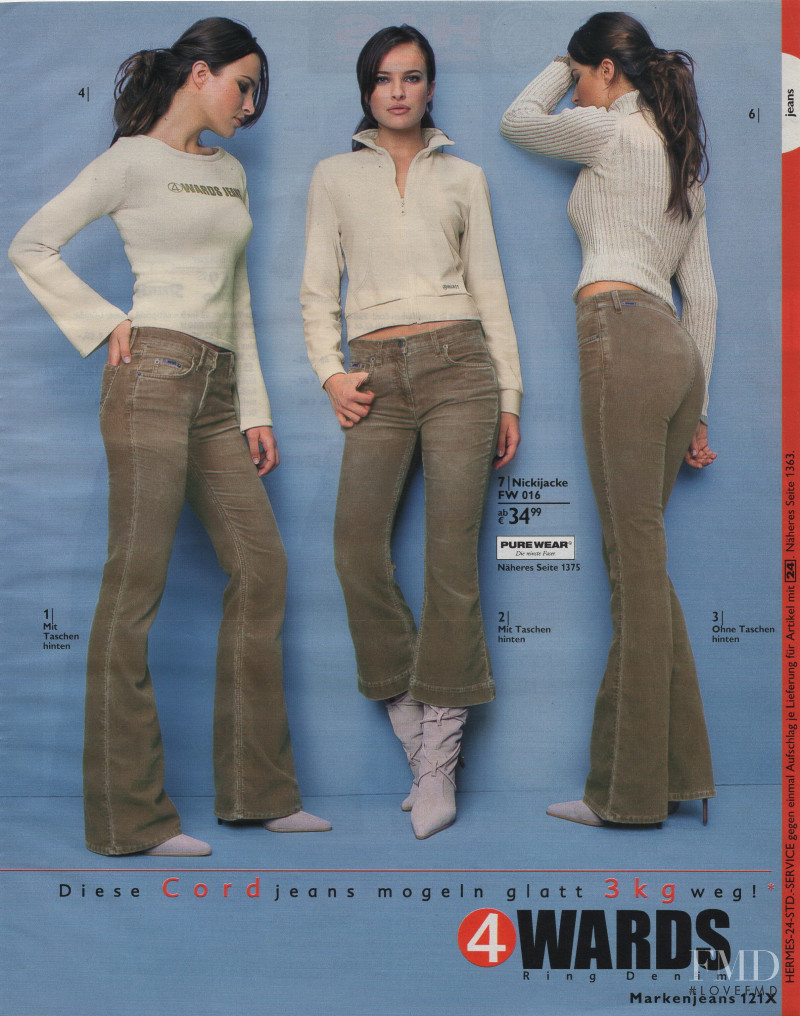 Ljupka Gojic featured in  the Otto catalogue for Autumn/Winter 2003