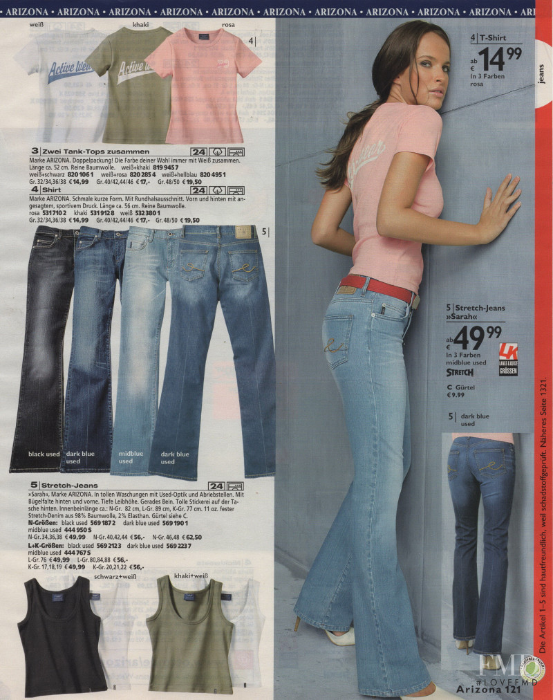 Ljupka Gojic featured in  the Otto catalogue for Spring/Summer 2004