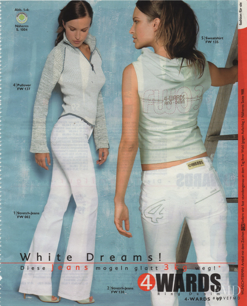 Ljupka Gojic featured in  the Otto catalogue for Spring/Summer 2006