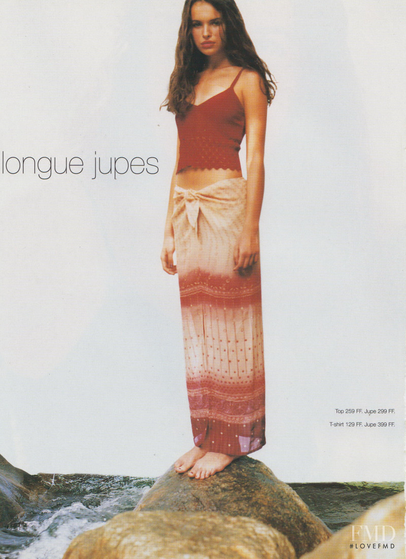 Ljupka Gojic featured in  the Mango lookbook for Summer 1998