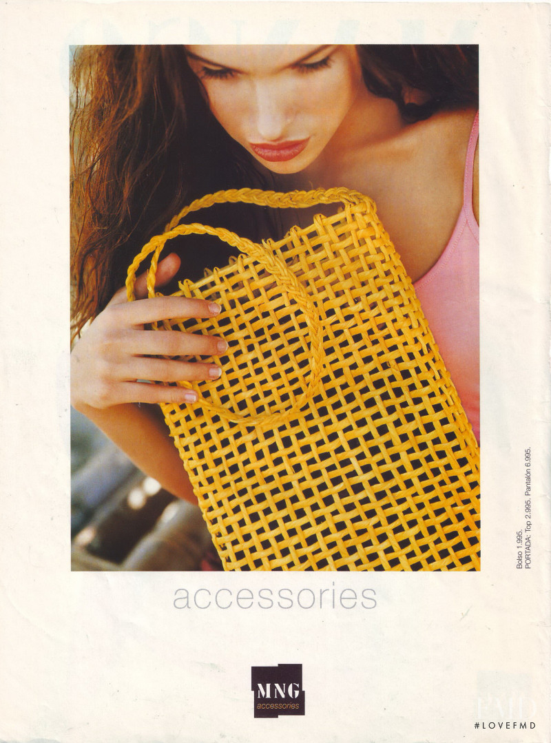 Ljupka Gojic featured in  the Mango lookbook for Summer 1998