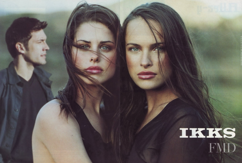 Ljupka Gojic featured in  the Ikks advertisement for Spring/Summer 2000