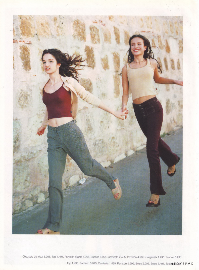 Ljupka Gojic featured in  the Mango lookbook for Spring 1998