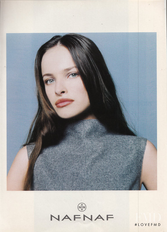 Ljupka Gojic featured in  the Naf Naf advertisement for Spring/Summer 1998