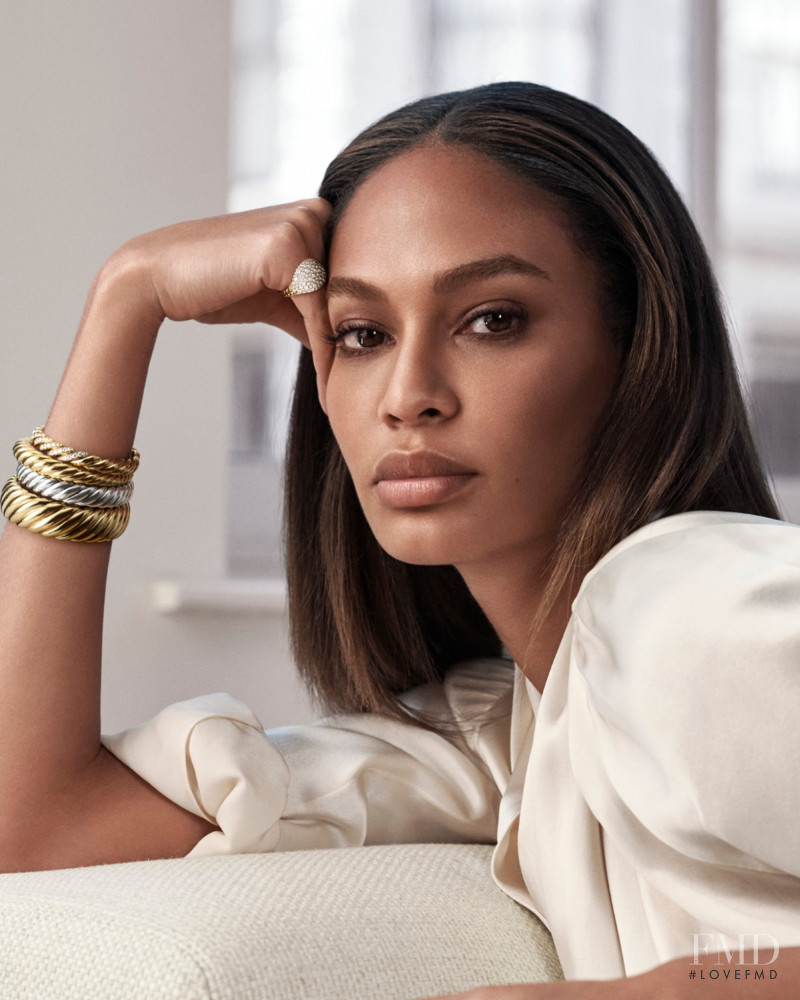 Joan Smalls featured in  the David Yurman advertisement for Spring/Summer 2021