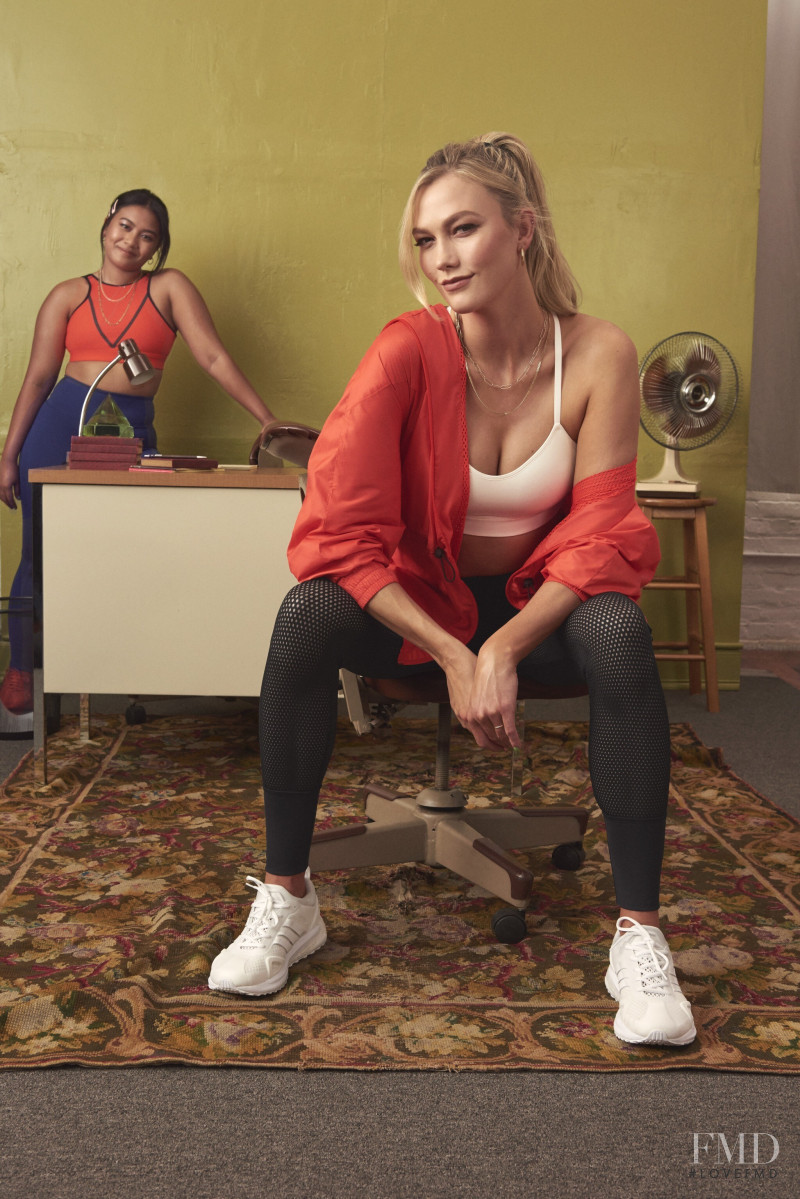 Karlie Kloss featured in  the Adidas x Karlie Kloss advertisement for Spring/Summer 2021