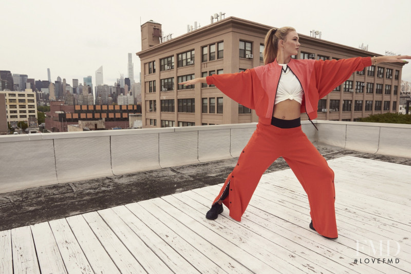 Karlie Kloss featured in  the Adidas x Karlie Kloss advertisement for Spring/Summer 2021