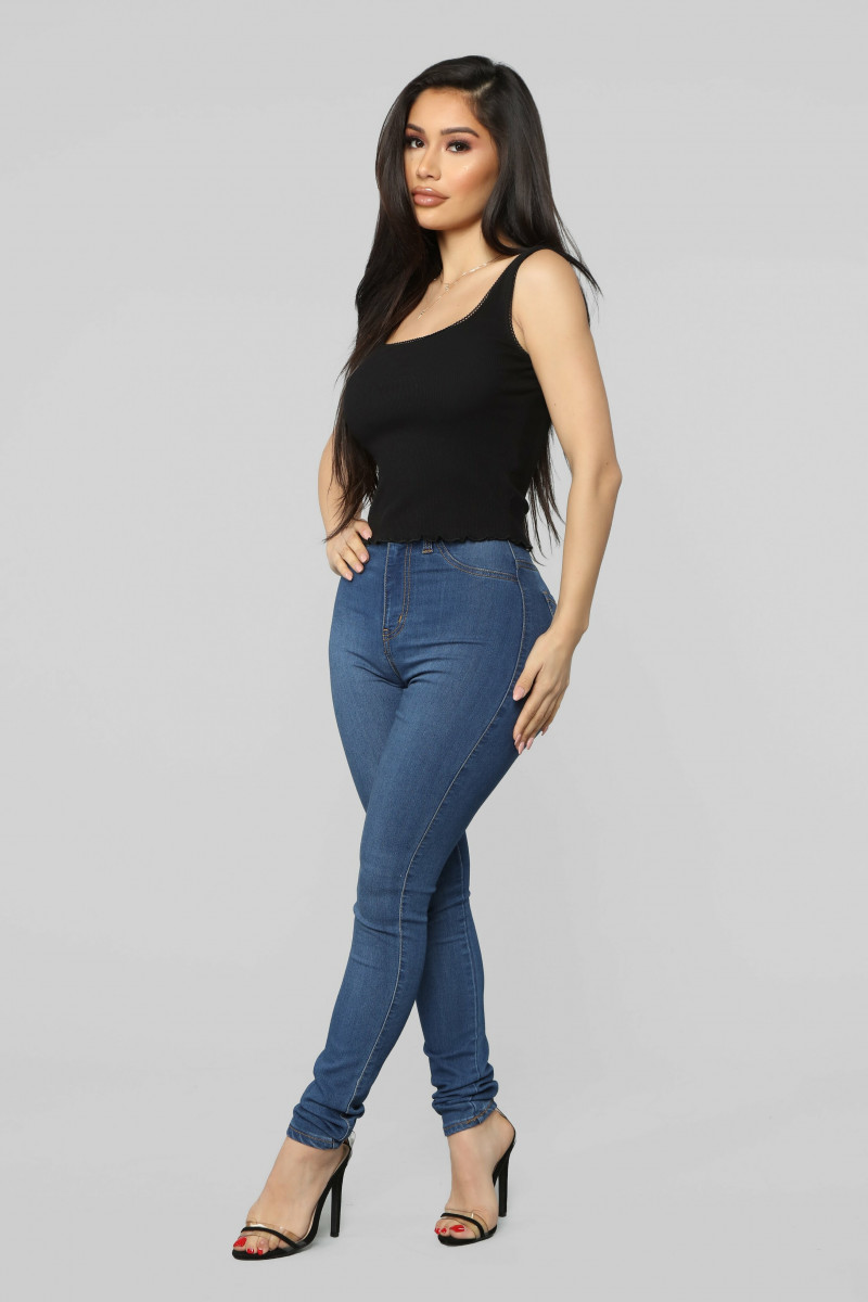 Janet Guzman featured in  the Fashion Nova catalogue for Spring/Summer 2019