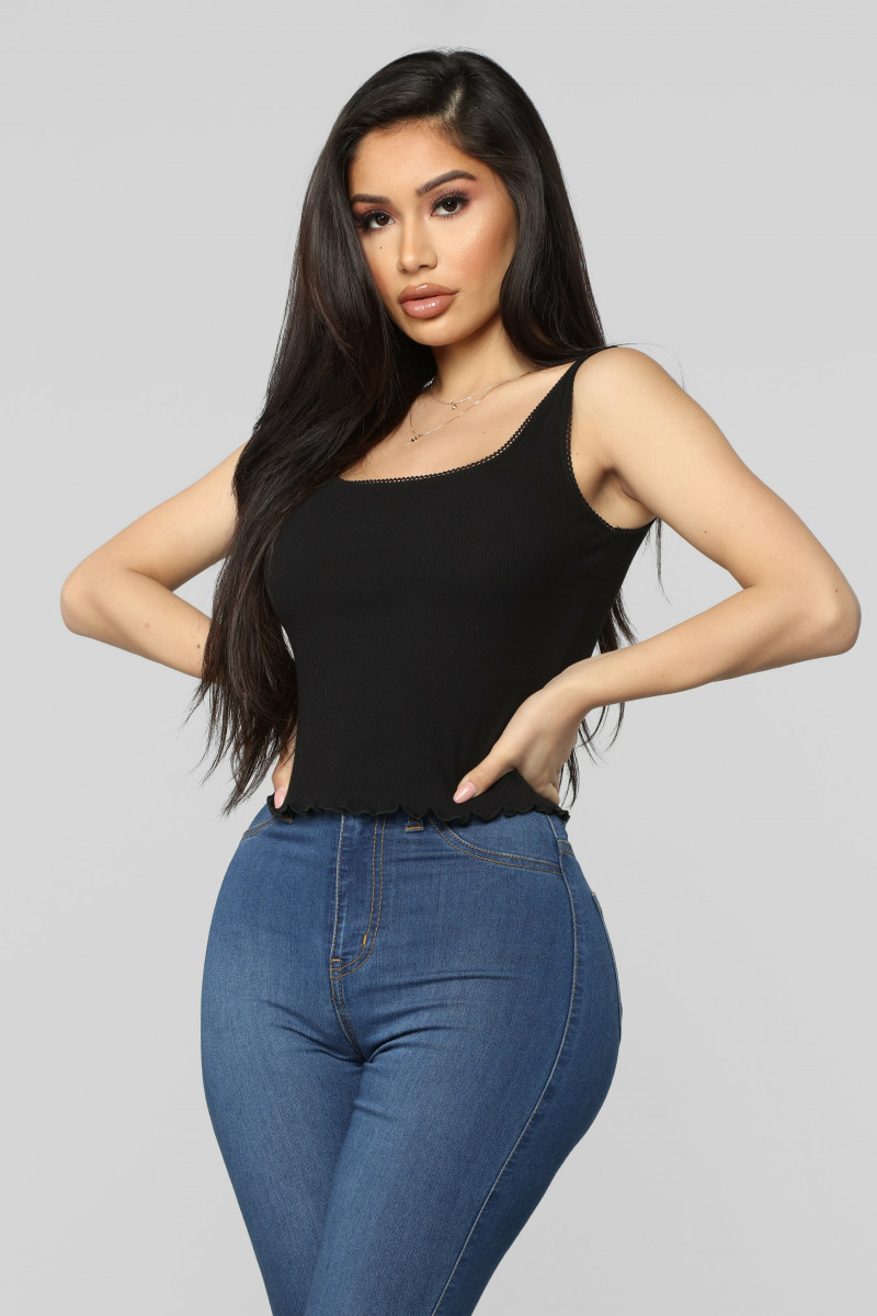 Janet Guzman featured in  the Fashion Nova catalogue for Spring/Summer 2019