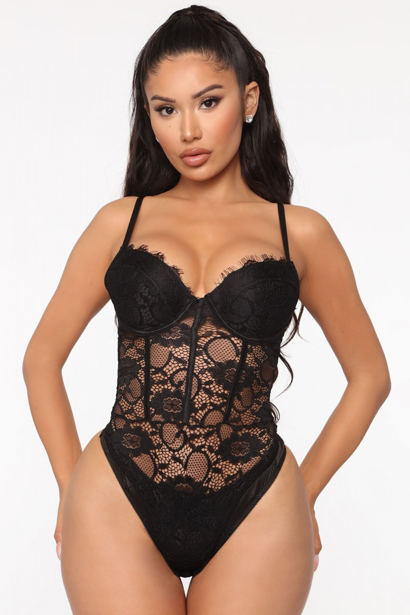 Janet Guzman featured in  the Fashion Nova catalogue for Fall 2020