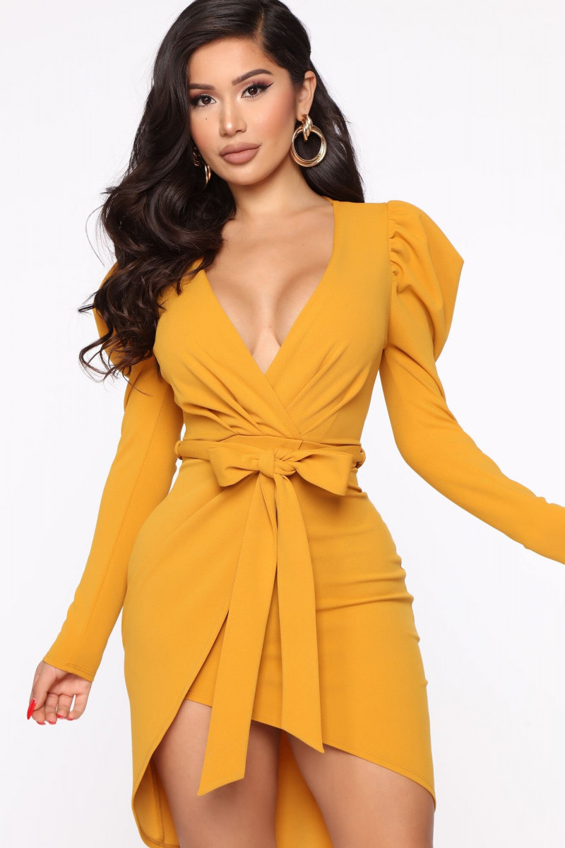 Janet Guzman featured in  the Fashion Nova catalogue for Fall 2020