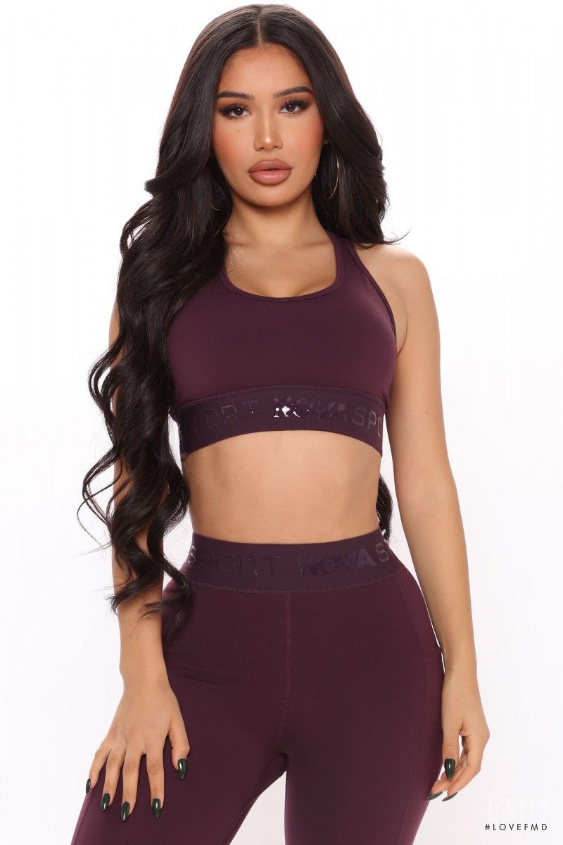 Janet Guzman featured in  the Fashion Nova catalogue for Fall 2020