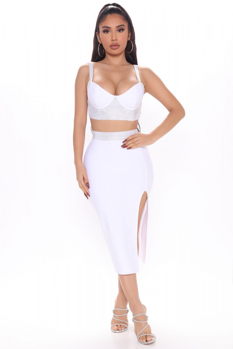 Janet Guzman featured in  the Fashion Nova catalogue for Fall 2020