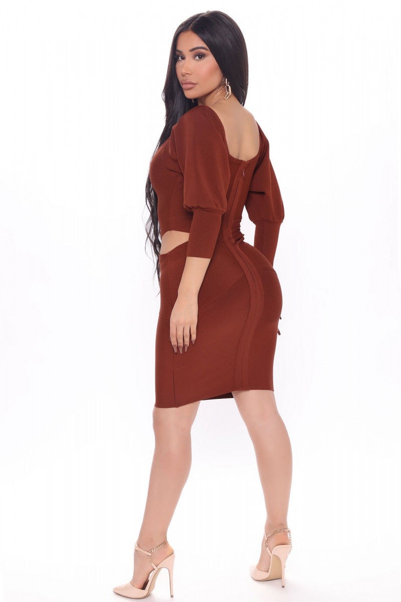 Janet Guzman featured in  the Fashion Nova catalogue for Fall 2020