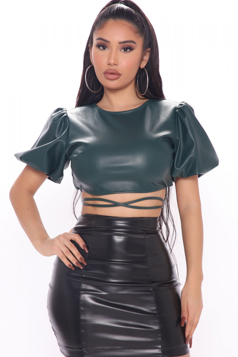 Janet Guzman featured in  the Fashion Nova catalogue for Fall 2020