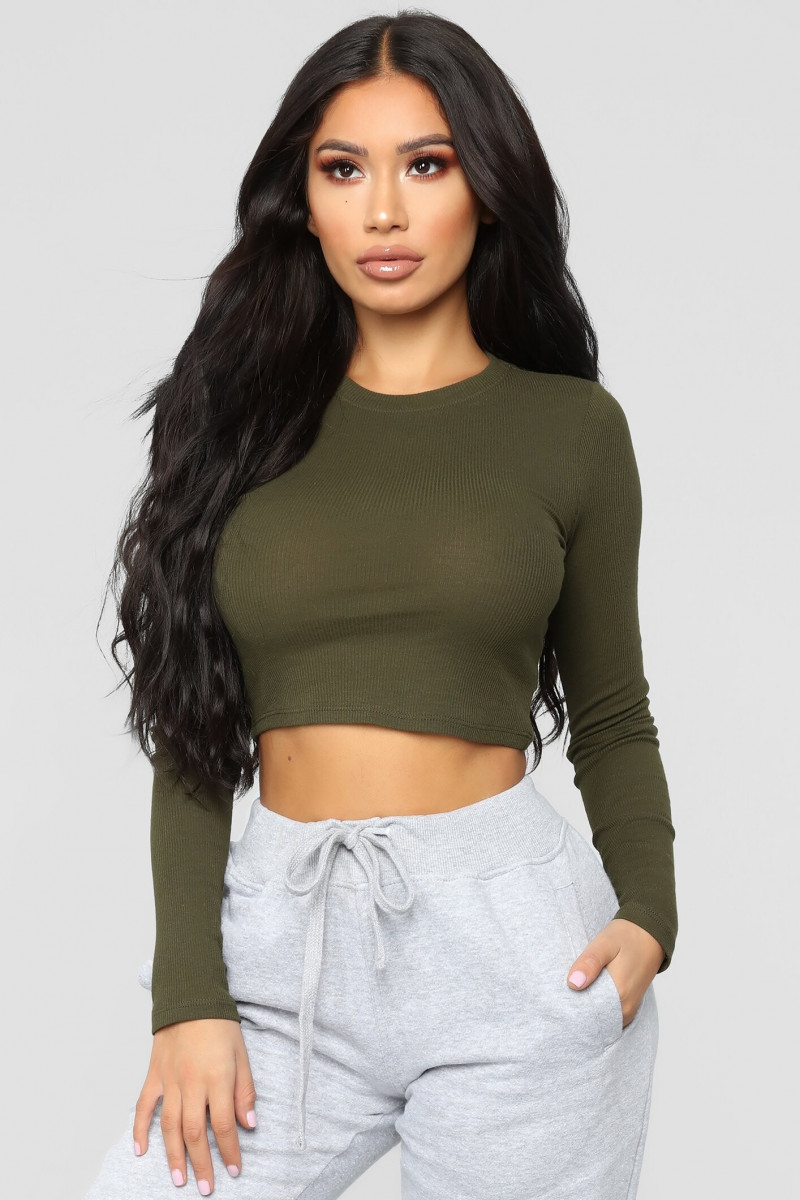 Janet Guzman featured in  the Fashion Nova catalogue for Fall 2020