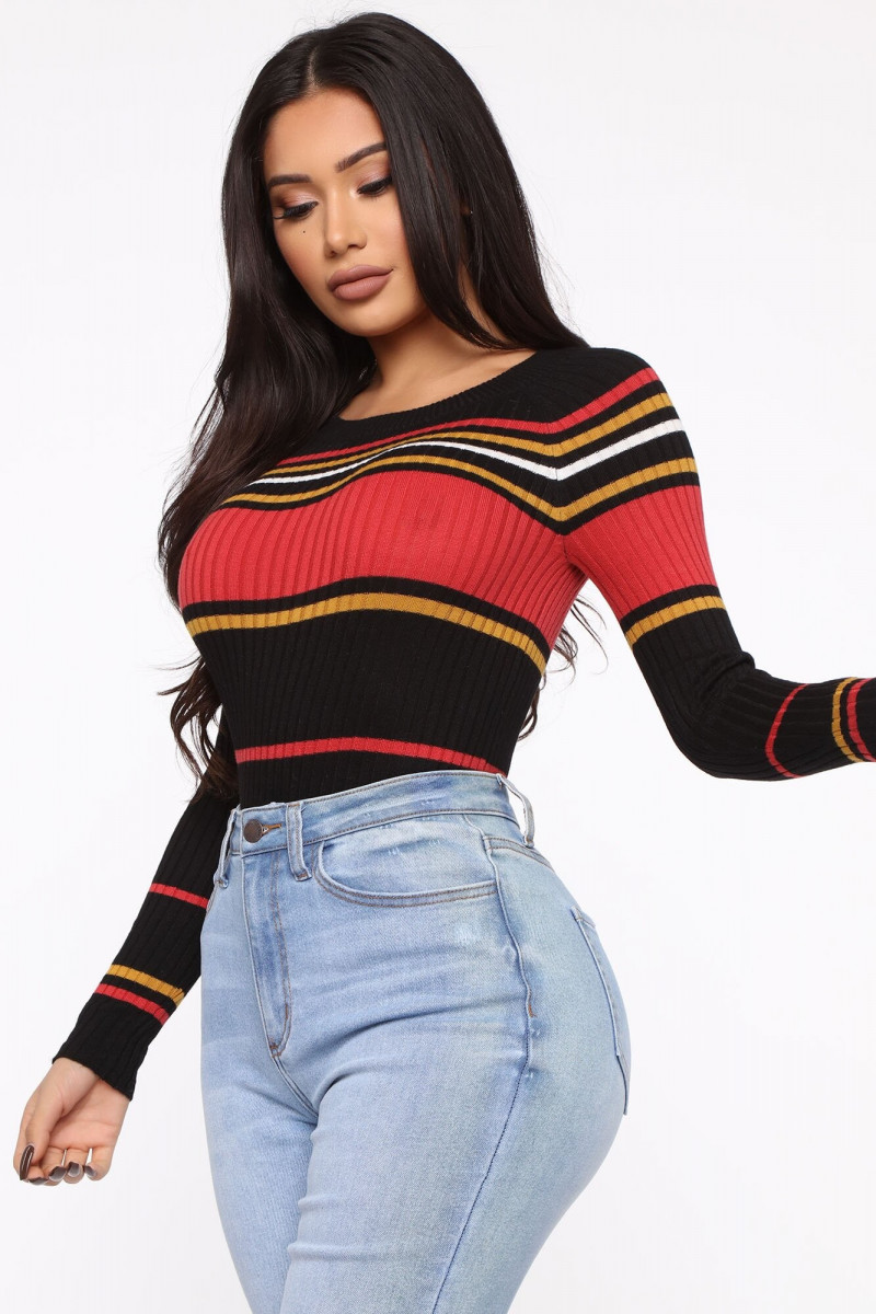 Janet Guzman featured in  the Fashion Nova catalogue for Fall 2020