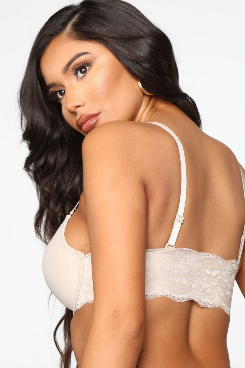 Janet Guzman featured in  the Fashion Nova catalogue for Fall 2020