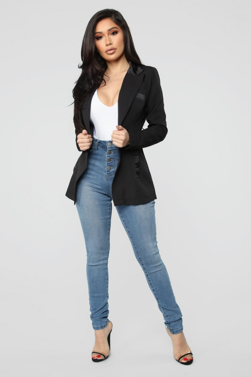 Janet Guzman featured in  the Fashion Nova catalogue for Fall 2020