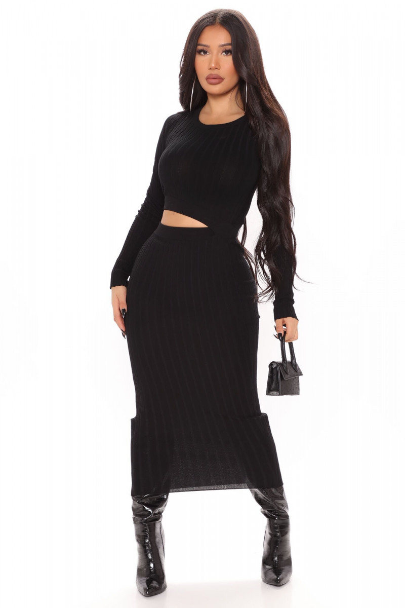 Janet Guzman featured in  the Fashion Nova catalogue for Fall 2020