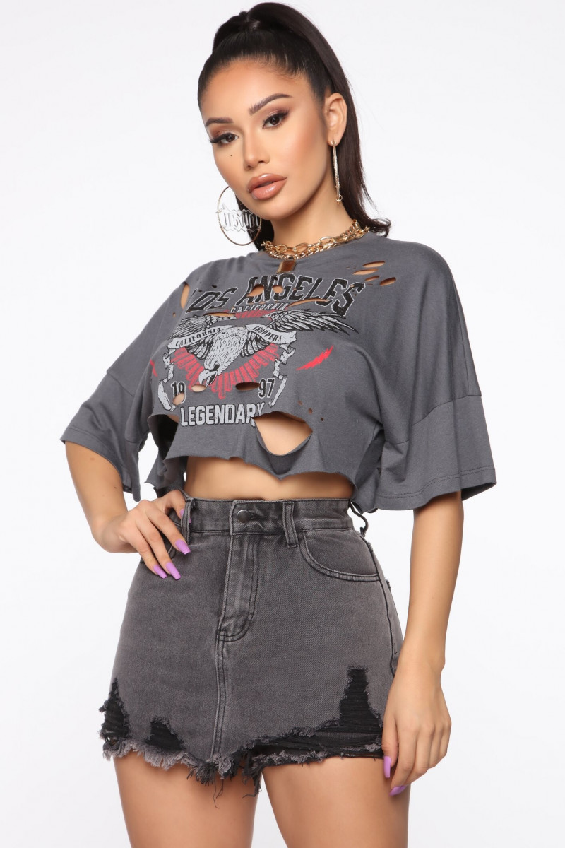 Janet Guzman featured in  the Fashion Nova catalogue for Fall 2020