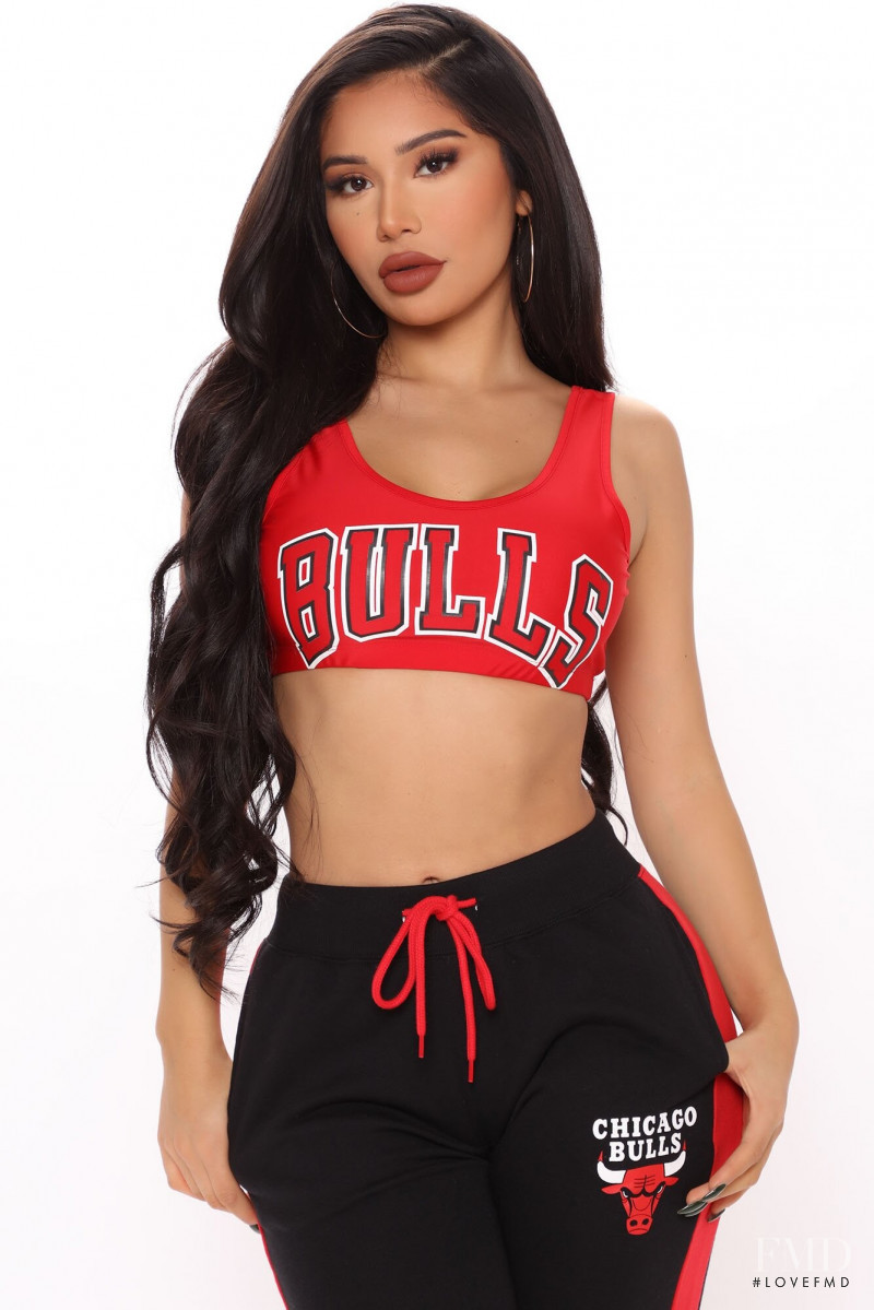 Janet Guzman featured in  the Fashion Nova catalogue for Fall 2020