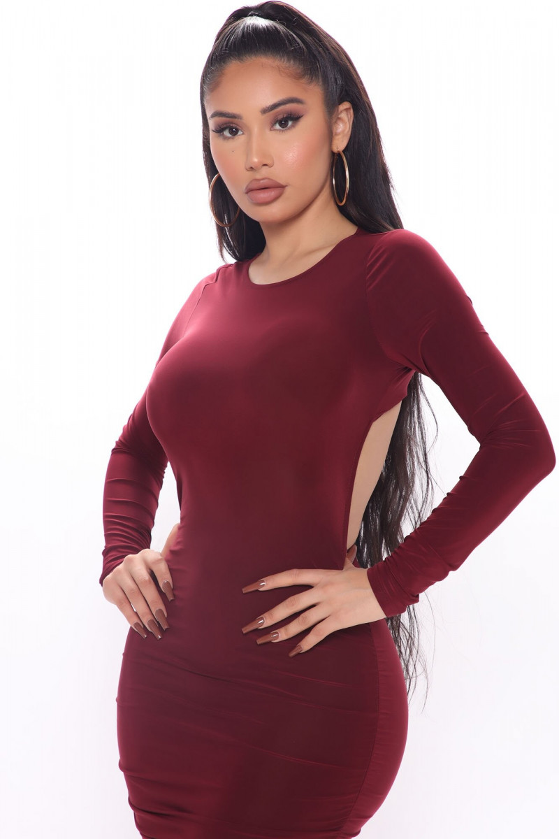 Janet Guzman featured in  the Fashion Nova catalogue for Fall 2020