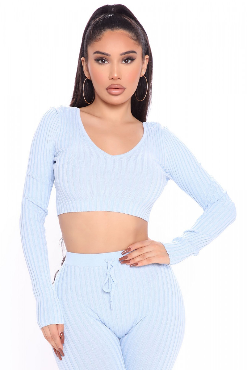 Janet Guzman featured in  the Fashion Nova catalogue for Fall 2020