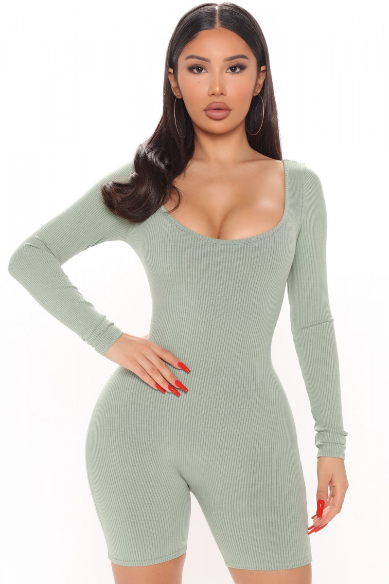 Janet Guzman featured in  the Fashion Nova catalogue for Winter 2020