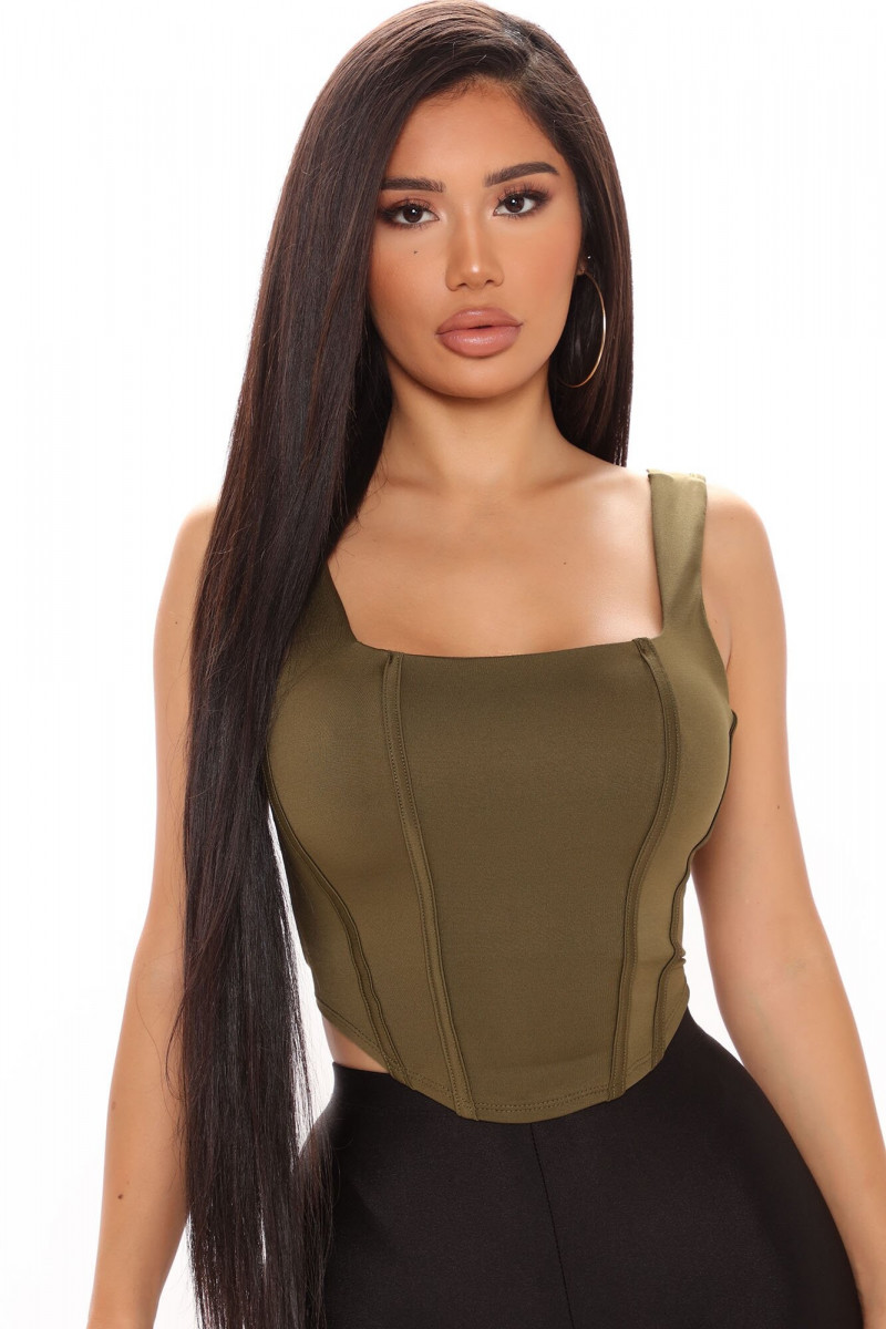 Janet Guzman featured in  the Fashion Nova catalogue for Winter 2020