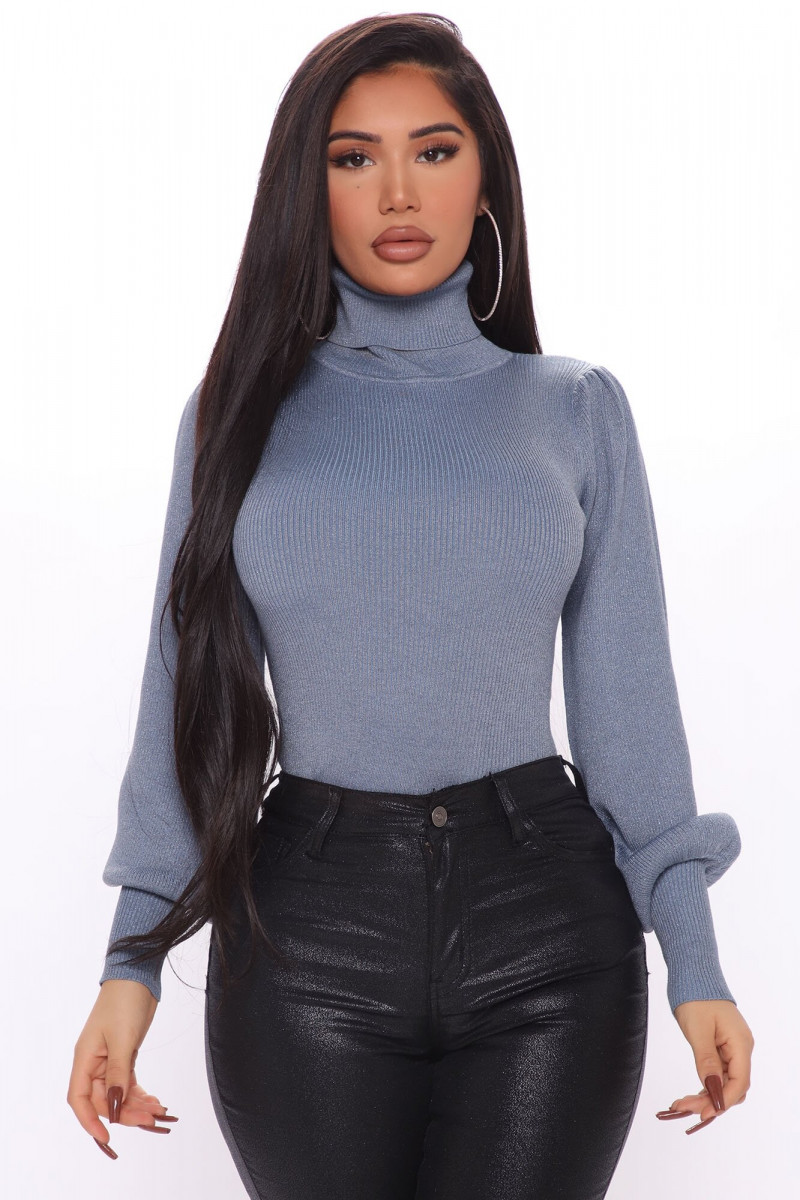 Janet Guzman featured in  the Fashion Nova catalogue for Winter 2020