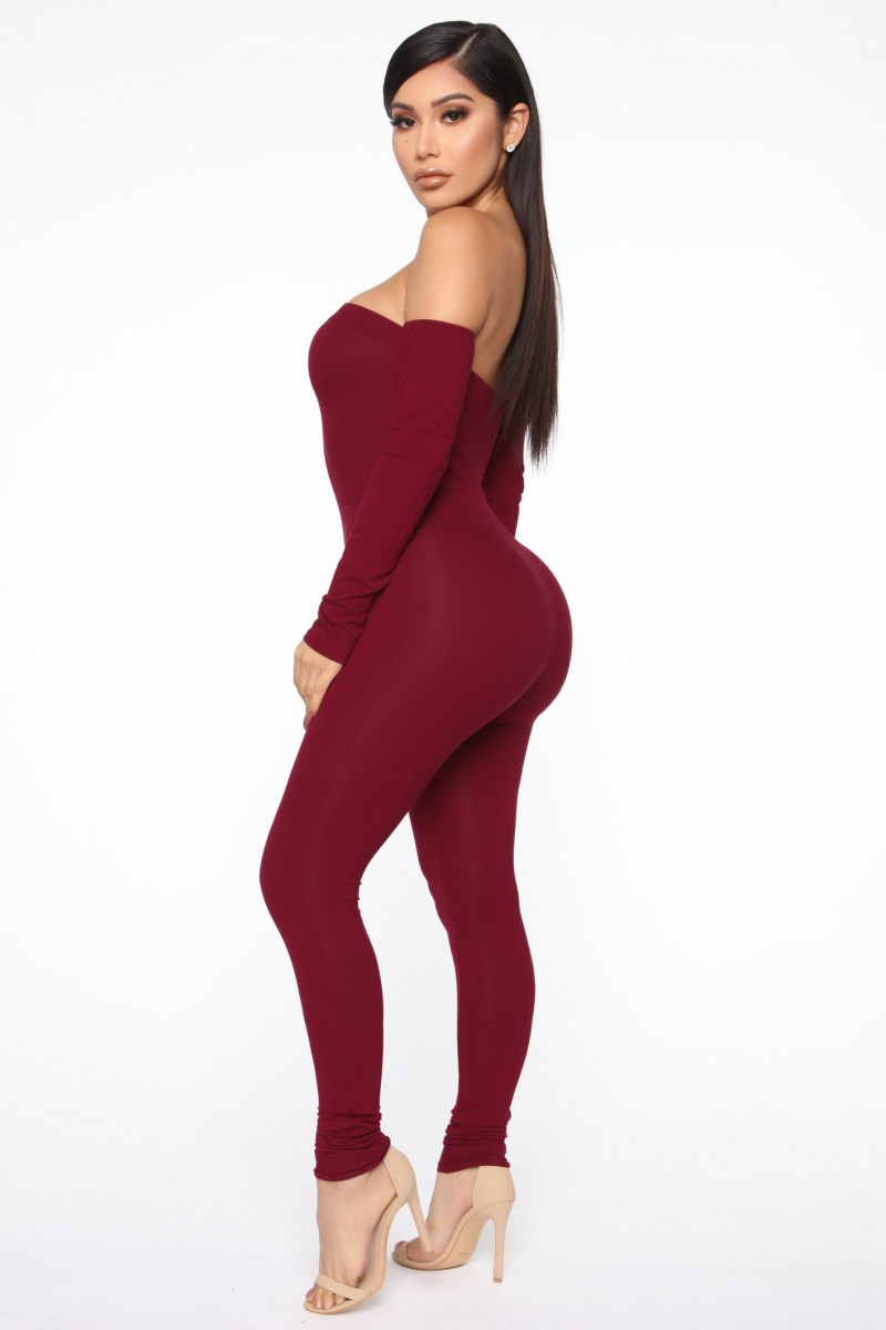 Janet Guzman featured in  the Fashion Nova catalogue for Winter 2020