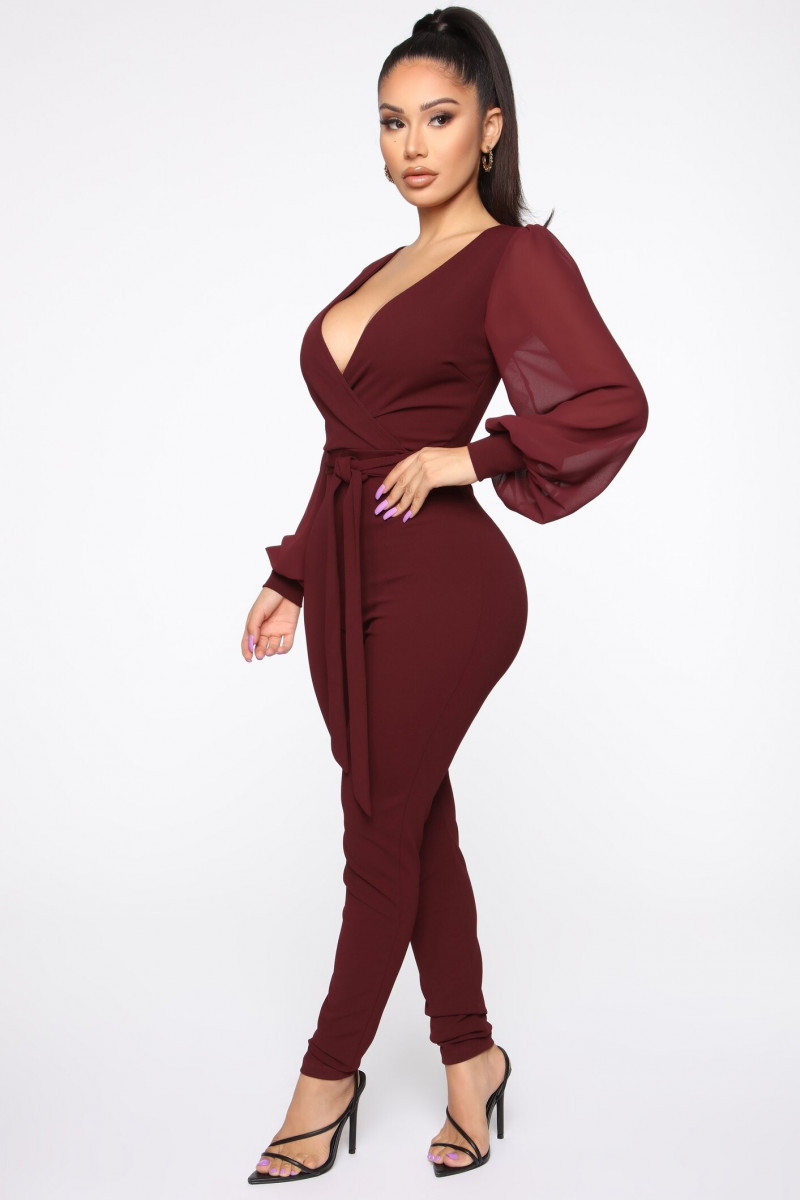 Janet Guzman featured in  the Fashion Nova catalogue for Winter 2020